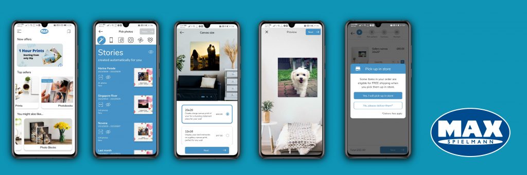 Maxphoto AI Mobile Print App