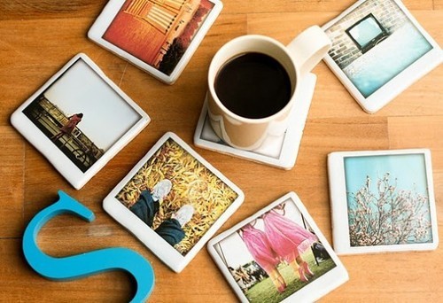 pack of photo coasters