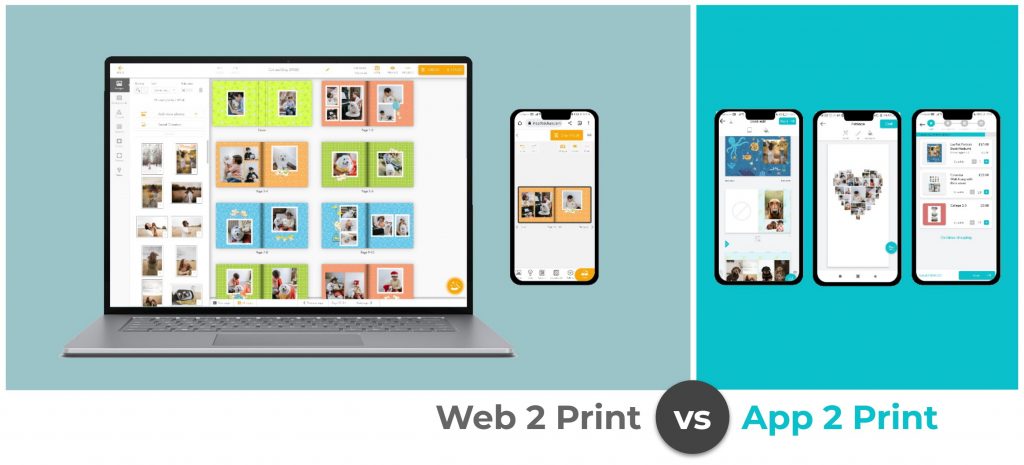 App-to-print Vs. Web-to-print