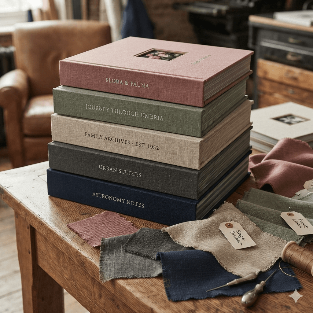 be-spoke sourcing of photobook materials